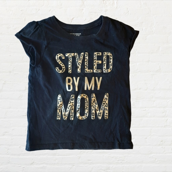 šTHE Childrens Place black tshirt